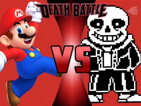 Mario VS Sans | Super Death Battle Fanon Wikia | FANDOM powered by Wikia