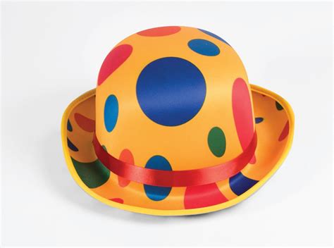 Polka Dot Clown Derby Hat Screamers Costumes