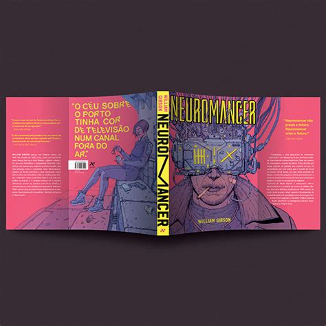 Neuromancer book cover in 2023 | Book cover, Cyberpunk art, Typography ...