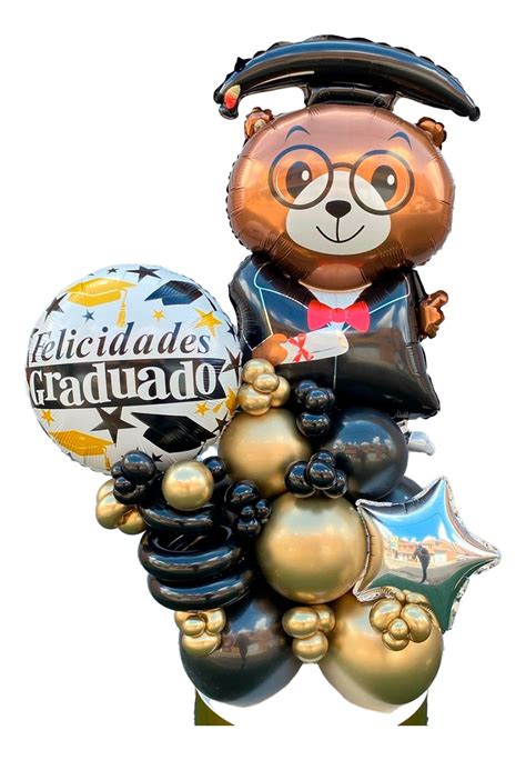 Globo Metalizado Doctor Oso Grado Graduaci N Cm