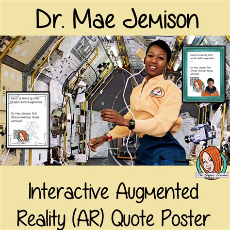 Dr Mae Jemison Interactive Quote Poster Quote Posters History