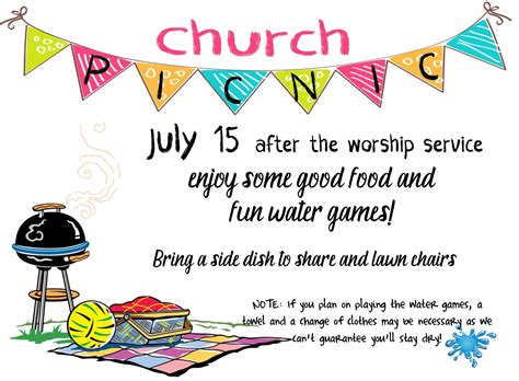 Church Picnic – Sunrise Christian Reformed Church