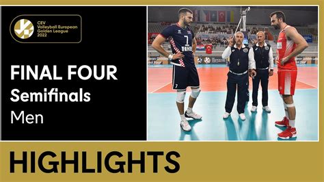 Highlights T Rkiye Vs Croatia Cev Volleyball European Golden