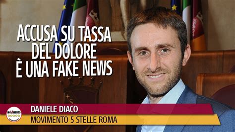 Daniele Diaco Accusa Su Tassa Del Dolore Una Fake News Youtube