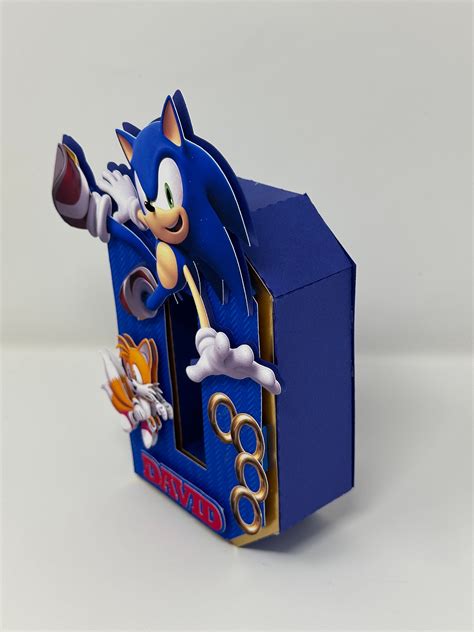 Sonic 3D Letter Sonic Centerpiece Sonic Letter Sonic 3D Number Sonic