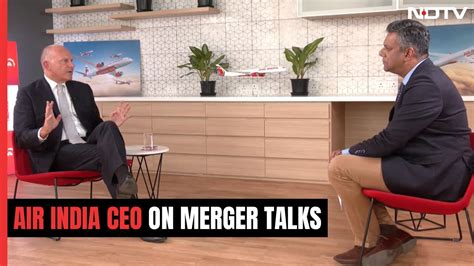 What Air India Ceo Said On Mergers With Vistara And Air Asia Youtube