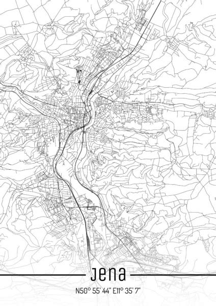 Klausundso Stadtplan Jena Just A Map