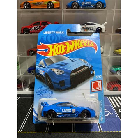 Jual Hot Wheels Nissan Gtr R Lbwk Biru Muda Blue Liberty Walk Shopee Indonesia