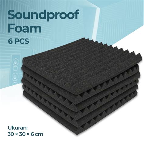 Jrod Busa Telur Peredam Suara Soundproof Foam X X Cm Pcs Sfs