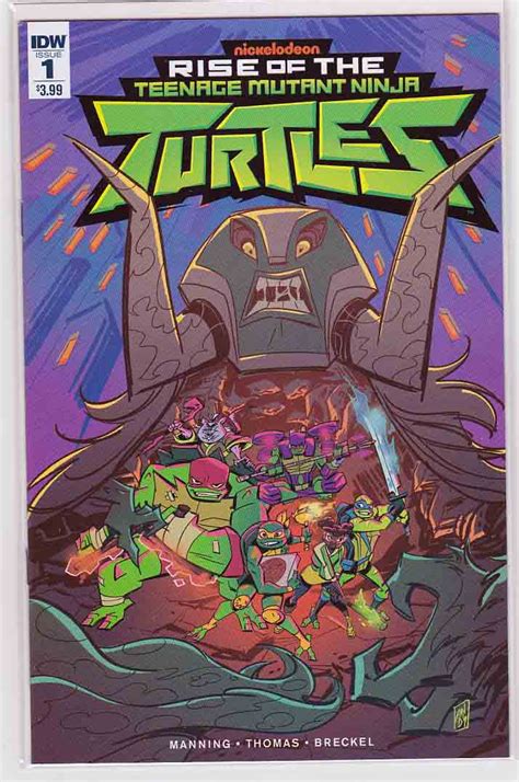 Rise Of The Teenage Mutant Ninja Turtles Idw Publishing