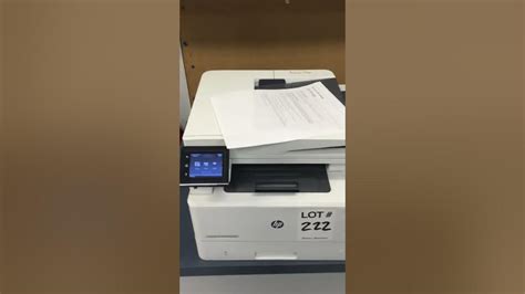HP LaserJet Pro MFP M426 FDN Printer - YouTube