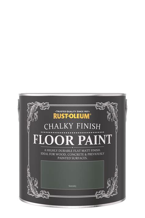 Chalky Finish Floor Paint