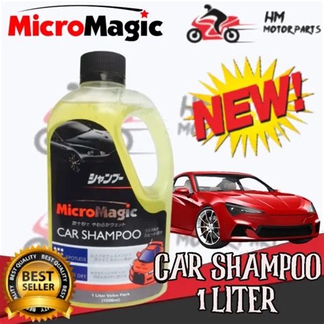 HOM Micromagic Car Shampoo 1L Keep You Car Free Of Dulling Film And