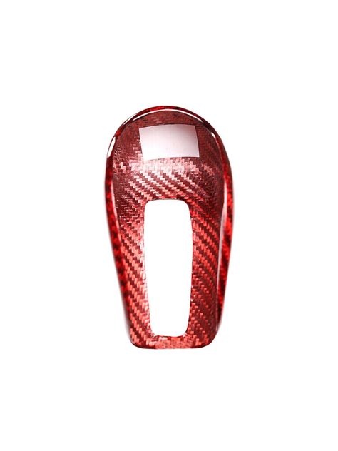 Real Carbon Fiber Gear Shift Knob Cover Fit For Maserati Levante Ghibli