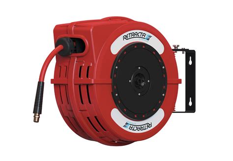 Retracta Hose Reel Red Hot Cold Water X M Hose Place Hold Only Macnaught