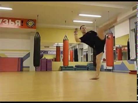 Отработка ударов (workout), удары по груше - YouTube