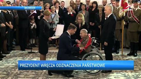 Belweder Wr Czenie Odznacze Pa Stwowych Gen Janusz