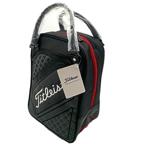 Titleist Golf Shoe Bag Zippered Golf Shoe Carrier Bag Voosia