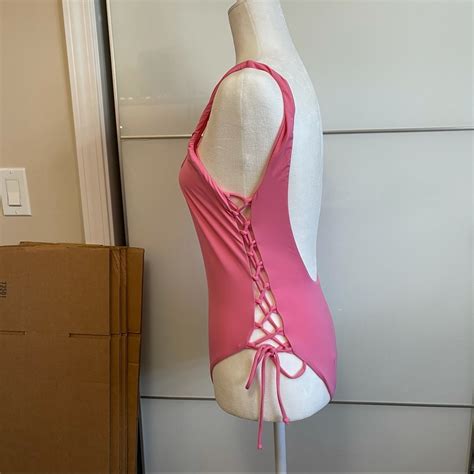 The Bikini Lab Pink One Piece Swimsuit Gem