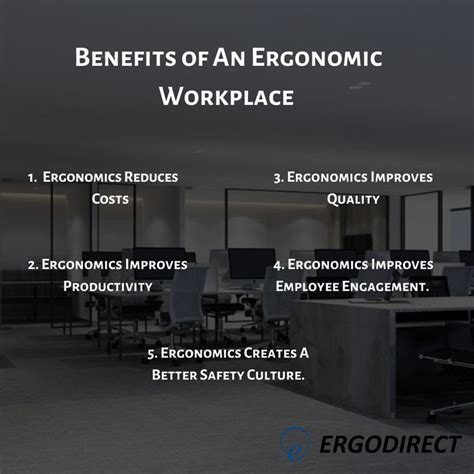 Benefits Of An Ergonomic Workplace Improve Employee Engagement Improve Productivity Ergonomics