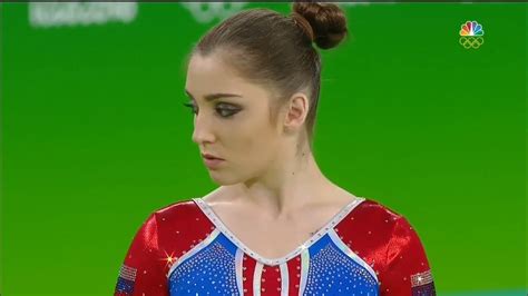 Nbc Aliya Mustafina Fx Qf 2016 Olympics Youtube