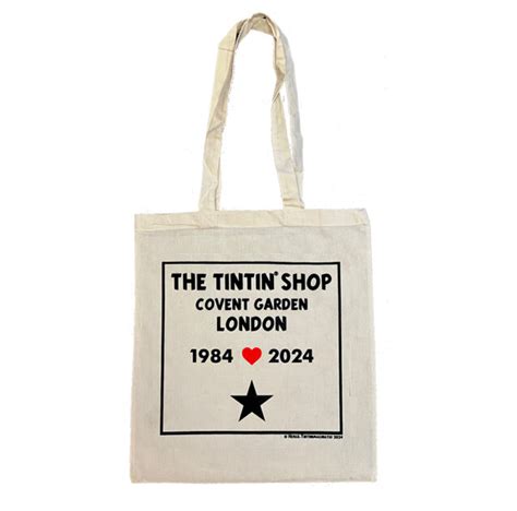 The Tintin Shop Tote The Tintin Shop Uk