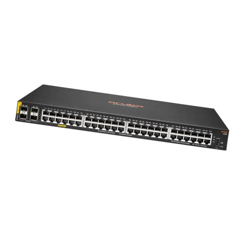 HPE Aruba CX 6000 48 Port Gigabit PoE Switch With 4x SFP Ports R8N85A