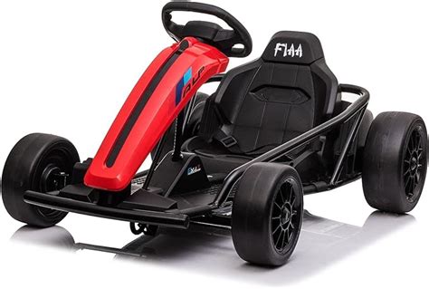 Driftkart Drift-CAR 24V, rot, Glatte Drifträder, 2 x 350W Motor ...