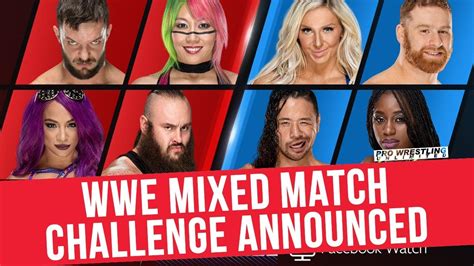 Wwe Mixed Match Challenge Announced For Facebook Watch Youtube