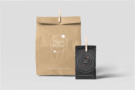 Vigor Maker - айдентика кофейни on Behance