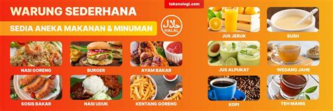 Contoh Spanduk Makanan Dan Minuman Yang Menarik Percetakan Shabat