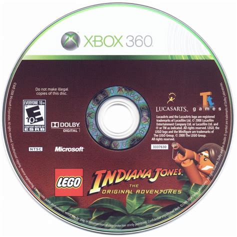 LEGO Indiana Jones The Original Adventures Cover Or Packaging Material