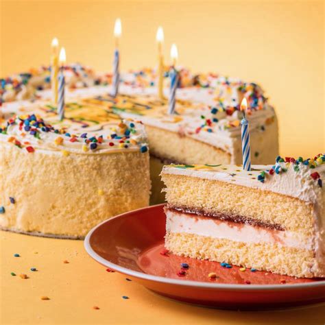 Vanilla Raspberry Birthday Cake Delivery Nationwide | SendaCake.com