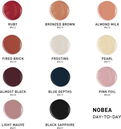 NOBEA Day To Day Best Of Nude Nails Set Nail Polish Set Best Of Nude Nails Notino Ie
