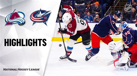 NHL Highlights Avalanche Blue Jackets 2 08 20 Video Dailymotion