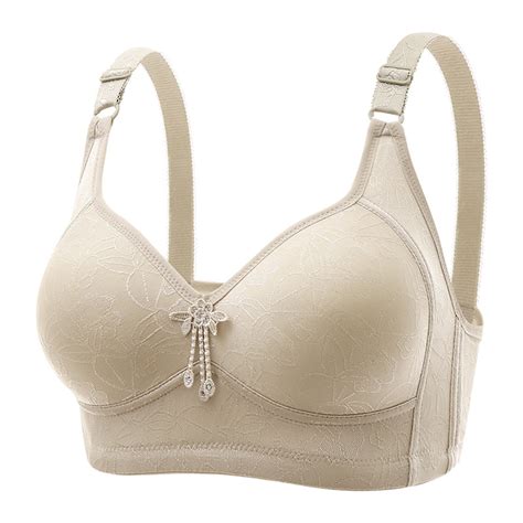 Youmylove Women Comfortable Bra Sexy New Full Coverage Jacquard