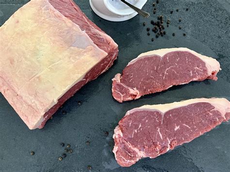 Dry Aged Beef Striploin Joint Simpsons Butchers