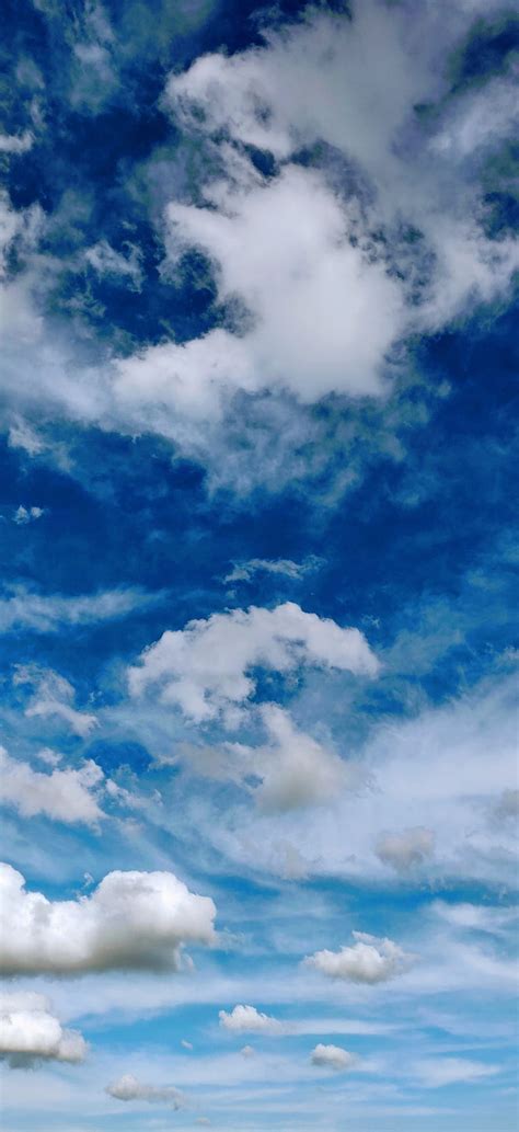 Blue Clouds Hd Wallpapers For Mobile Infoupdate Org