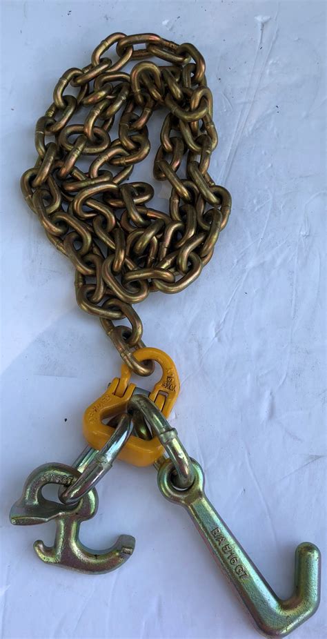 Custom Made Grade 70 516 Chain With Mini J And R Hook