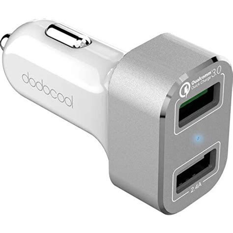 Ganbao Beyaz Evrensel 30W Dodocool 2 Bağlantı Noktalı USB Fiyatı