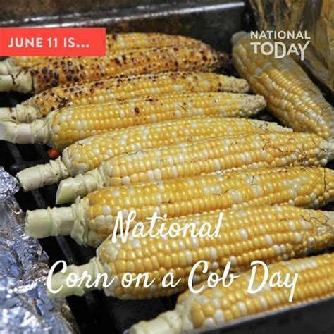 National Today On Instagram “happy National Corn On A Cob Day How Do