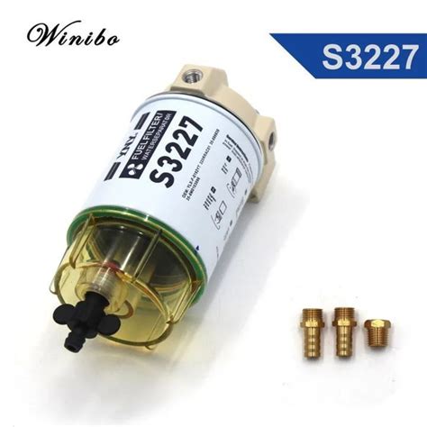 Фильтр топливный S3227, водный сепаратор в сборе для лодочных моторов ...