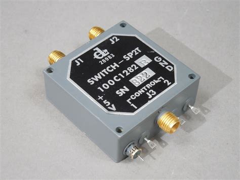 Daico Industries 100c1003 Sma Rf Switch Sp2t 12v For Sale Online Ebay