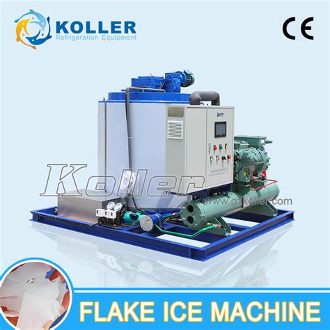 Koller Long Life Industrial Flake Ice Machine Tons Day Glass Ice