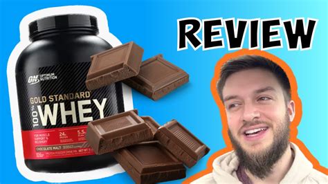 Optimum Nutrition Gold Standard Whey Chocolate Malt Review Youtube