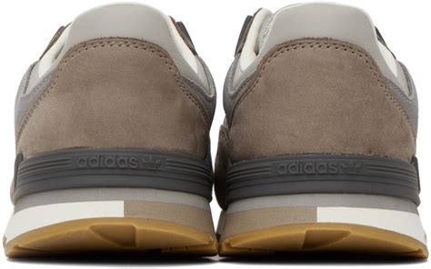 Adidas Originals Taupe Gray Treziod Sneakers Adidas Originals