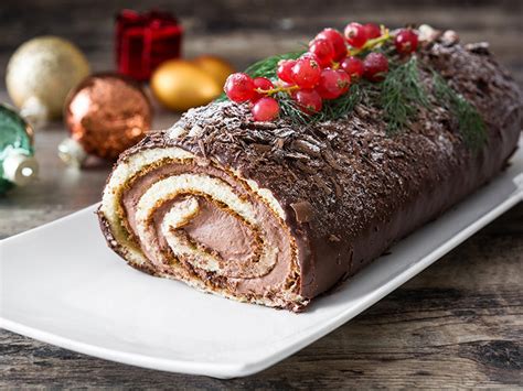 Bûche de Noël classique selon Cyril Lignac