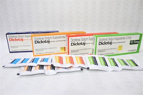 Diclofenac Suppository (Diclotaj)