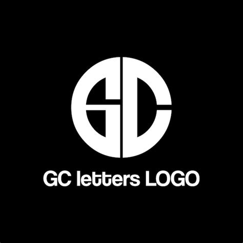 Dise O Del Logotipo Vectorial De Letras Gc Vector Premium