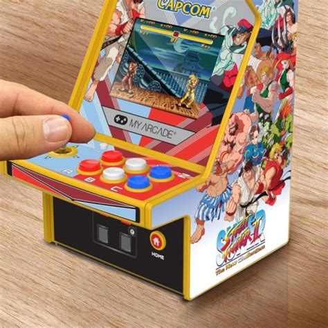 My Arcade Micro Player Street Fighter Ii Em Consola Retro